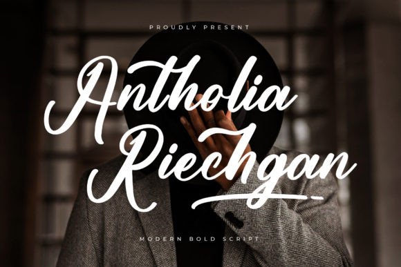 Antholia Riechgan: A Luxury Script for Modern Branding