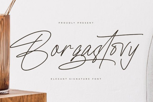Borgastovy: A Font That Breathes Sophistication into Your Brand