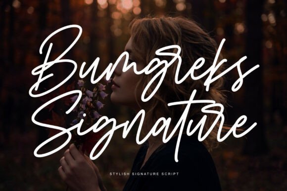 Bumgreks Signature: A Font for Timeless Brand Elegance