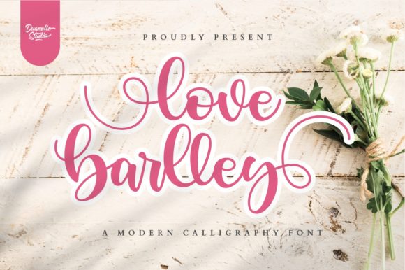 Discover Love Barlley: The Refined Script Font for Modern Branding