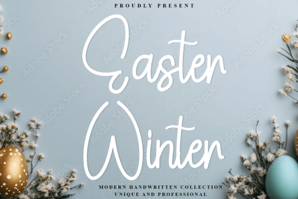 Easter Winter: An Elegant Script for Modern Branding
