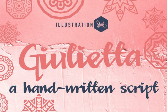 Giulietta: The Handwritten Font with a Crafty, Casual Vibe