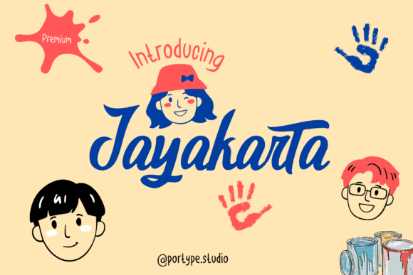 Jayakarta: The Playful Script Font for Vibrant Designs