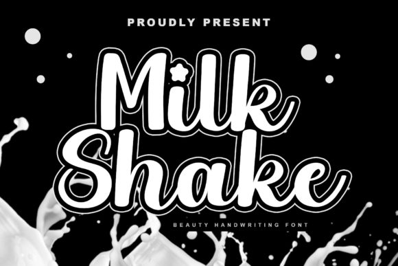 Milk Shake: A Script Font with Modern Elegance