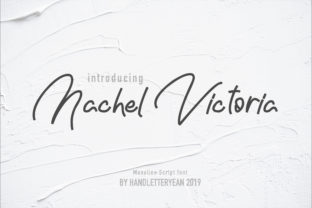 Nachel Victoria: A Modern Script for Creative Professionals