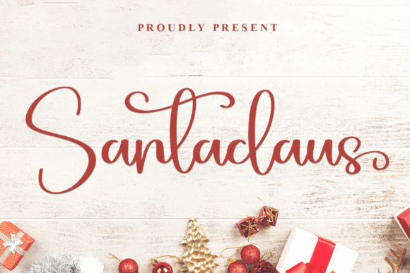 Santaclaus: The Elegant Script Font for Timeless Designs